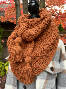 Copper shawl